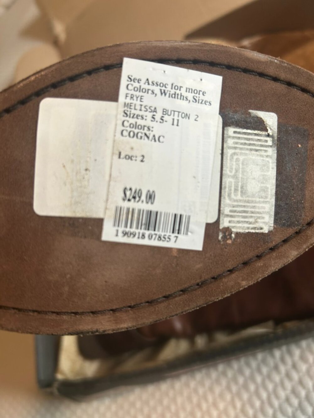 Frye ladies boots size 6.5 NWT - Picture 6 of 6